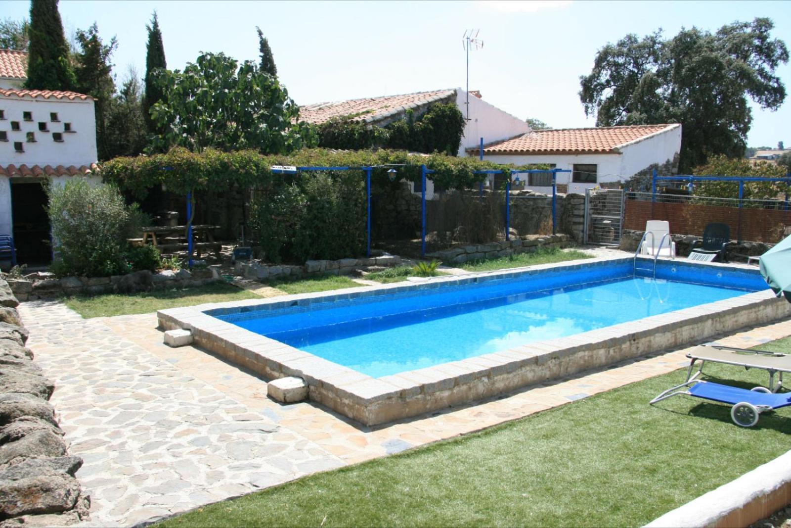 بوزوبلانكو Casa Rural Cortijo Del Zoco Bajo المظهر الخارجي الصورة